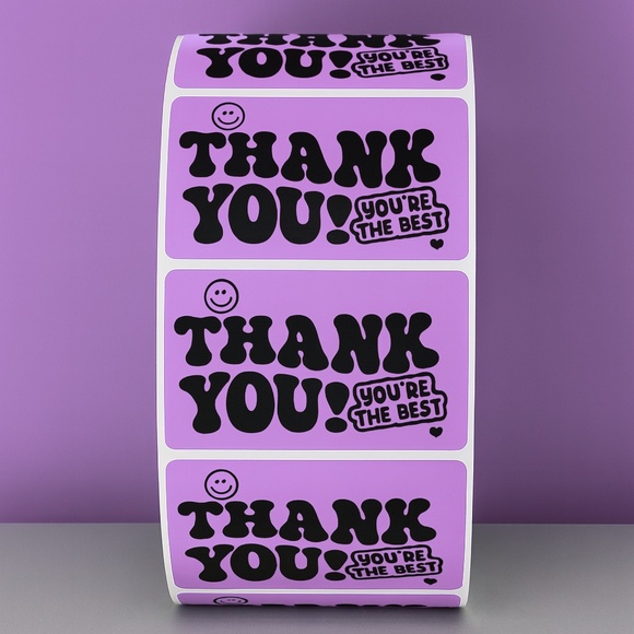 Thank You You’re The Best Stickers – Cute Packaging Labels for Small Business 2" - Picture 8 of 11